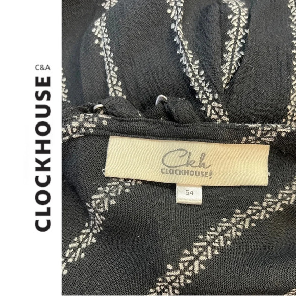 🛍️3/$40 Black Cream Short Sleeve
Stripe Dress Back Lace Up Detail plus size XXL - Picture 7 of 7